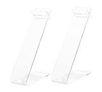 BESTYASH 2 pezzi Espositore Scarpe Acrilico per Sneakers e Set per Negozi e Centri Commerciali Design Unico per e