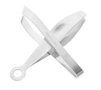 BESTYASH 2 Pezzi Pinzette in Acciaio Resistenti Per Rimozione Peli Su Maiale Strumenti Da Cucina Per Estrazione Peli Dalla Carne Pratici Per Uso in Cucina