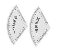 BESTYASH 2 Pezzi Righelli per Sopracciglia in PVC Strumenti Riutilizzabili per Misurazione e Disegno Preciso Guide per Modellare Sopracciglia Simmetriche Adatti Principianti e Uso