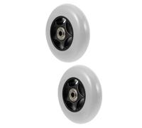 BESTYASH 2 Pezzi ruota per sostituzione ruote carrozzina Ruote universali ruote per ruote di ricambio per sedie a rotelle pneumatico per pvc
