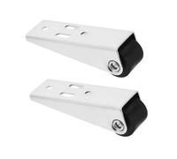 BESTYASH 2 pezzi Ruote Ricambio per Porte Scorrevoli Legno Pulegge Zincate per e Scorrimento Silenzioso Facile Installazione e Alta Stabilità per Cancelli da Giardino e Armadi