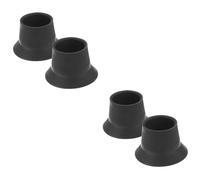 BESTYASH 2 Set Tappetino Antiscivolo Coprigambe Per Trampolino Tappetino Sostitutivo Del Trampolino Accessorio Trampolino Protezione Tappeto Elastico Gomma Da Cancellare Nero 2 Pezzi * 2