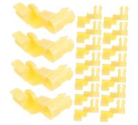 BESTYASH 200 Pezzi Clip Fissaggio Maniglia in Plastica per Serratura Tailgate Compatibili con Clip Ritenuta per Veicolo Ricambio Resistente e Sicuro per Bloccaggio Auto