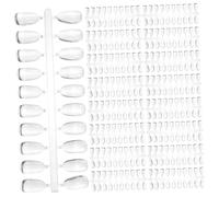 BESTYASH 200pezzi Tavole Per Smalti Per Unghie Da Pratica Di Schede Per Spettacoli Di Colori Accessori Per Manicure e Strumenti Per Esercitarsi La Nail Art