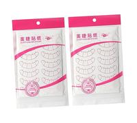 BESTYASH 20fogli Patch Adesivi per Posizionamento Ciglia Isolamento per Extension Strumento Makeup Sicuro per Facile da Usare