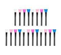 BESTYASH 20pezzi Pennello per Maschera in Gelatina di Silicone Applicatore per Cura della Strumento per Maschera in Silicone Spatola per Viso in Multifunzionale per Applicazione di Maschere