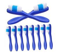 BESTYASH 20pezzi Spazzolino Da Denti Corto Con Impugnatura Impronta Digitale Da Spazzolino Manuale Con Setole Morbide Per Pulizia Delicata Compatto Per Viaggio e Sicurezza in Carceri Clinic