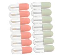 BESTYASH 20pezzi Tubi Vuoti Per Balsamo Labbra Contenitori Ricaricabili Per Lucidalabbra Piccoli Trasparenti Per Balsamo Labbra Per Evitare Perdite Adatti Per Viaggi e Diy