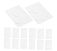 BESTYASH 24pezzi Cuscinetti Supporto Per Orecchini Trasparenti Supporto Per Orecchie e Resistente Al Sudore Cerotti Correttori Per Orecchie Sottili e