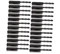 BESTYASH 24pezzi Spazzole Per Manico Lungo Pettini Antistatici e Districanti Per Massaggiare Capelluto e Pettinare i Sfusi