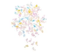 BESTYASH 250 Pezzi Ciondoli da Spiaggia per Unghie in Resina Animali Marini a Forma di Delfino Decorazioni per Nail Art Oceanica Accessori Miniatura per Manicure Fai da Te Kit Portatile