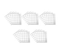 BESTYASH 25fogli Colla per Ciglia Adesivi per Pallet da Supporti per Extension Ciglia per Vassoio Adesivi in Alluminio per Trucco Professionale