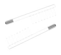 BESTYASH 2pezzi Accessori Per Bacchetta Viso Alta Frequenza Pettine Trasparente Non Conduttivo Per Dispositivo Facciale Ricambi Durevoli Per Trattamenti Sicuri Ed Efficaci