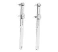 BESTYASH 2pezzi Apriscatole Per Fondelli Orologi Strumento Di Rimozione Fondello Per Sostituzione Batteria Kit Di Riparazione Orologi Professionale e Facile Da Usare