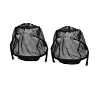 BESTYASH 2pezzi Cappucci Per Parrucche in Pizzo Cappucci Elastici Per Parrucche Retina Intrecciata Per Retina Per Maglia Per