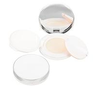 BESTYASH 2pezzi Contenitore Ricaricabile Per Cipria in Polvere Libera Scatola Vuota Per Cipria Da Trucco Astuccio Compatto Portatile Per Viaggio Contenitore Per Fondotinta Cuscino