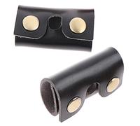 BESTYASH 2pezzi Copri-testina in Pelle Per Rasoio Custodia Protettiva Per Testina Copertura Resistente Per Rasoi Manuale Accessori Per Rasoi