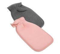 BESTYASH 2pezzi Guanti Esfolianti Da Bagno Guanti Da Doccia Per Esfolianti Bagno Compatti e Leggeri Detergono Ed Esfoliano in Profondità Lasciano La e Liscia Una Ricca Una Quantità Di Sapon