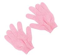 BESTYASH 2pezzi Guanti Esfolianti Per Bagno in Nylon Scrub Per Doccia Facile Da Indossare e Pulire Per Donne Ragazzo Ragazza