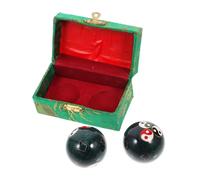 BESTYASH 2pezzi Pallamano Fitness in Metallo Palla Per Esercizi Manuali Palle Rotanti Per Palmi Strumenti Per Alle Mani