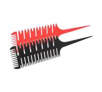 BESTYASH 2pezzi Pettini Coda Di Topo Per Tingere e Acconciare i Capelli Pettine Per Separare Le Sezioni e Metter Risalto Strumento Da Per Uso Casa Salone