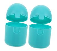 BESTYASH 2pezzi Scatola Sterilizzatrice Per Coppette Mestruali Vaporizzatrice Per Articoli Femminili Strumento Di Pulizia Custodia Per Oggetti Personali Microonde Organizer Per Viaggi
