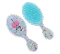 BESTYASH 2pezzi Spazzola Per Portatile Spazzola Districante Per Da Ragazza Design Carino e Adatto Per Viaggio e Domestico