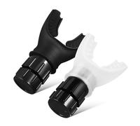 BESTYASH 2pezzi Trainer Dispositivo Per Esercizi Polmonari Resistenza Regolabile Struttura in Silicone Allenatore Portatile Per Migliorare Capacità Vitale e Muscoli Polmonari