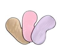 BESTYASH 3 Pezzi Maschere per Dormire Occhi Comfortevoli e Morbidi per Viaggi Casa e Ufficio Adatte Ogni Occasione Protezione Dalla Luce Colore Casuale