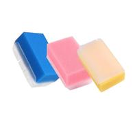 BESTYASH 3 pezzi Spazzole Sensoriali per Spugne Bagno Colorate Giallo per Massaggio Sensoriale Design e per