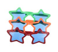 BESTYASH 3 Pezzi Stella A Forma Di Occhiali Da Sole Da Sole Per Festa Delle Hawaii Per Le Stelle Per La Spiaggia Summer Star Star Star Eyewear Star Eyecyes