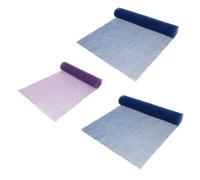 BESTYASH 3 Pezzi Strisce Doccia Colorate Teli Esfolianti per Schiena Accessori per Doccia e Spa Rimuovi Morta Leggeri e Portatili
