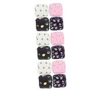 BESTYASH 3 Set Borsa Porta Assorbenti Mestruali Capacità Design Pratico Con Cerniera Per Cosmetici E Piccole Cose Variati Flamingo Cactus 4 Pezzi * 3