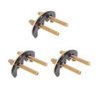 BESTYASH 3 Set Di Asta Di Stabilità Per Lavello Lavello Rubinetto Accessori Strumenti Fissaggio A Caldo Antivibrazione Doppia Installazione Staffa Universale Doppi Dadi