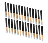 BESTYASH 30 Pezzi Mini Pennelli Multifunzionali per Labbra e Correttore Applicatore Rossetto e Pulizia Pori Naso Pennello Tondo Portatile per Labbra Occhi e Correzione Imperfezioni
