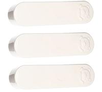 BESTYASH 3pezzi Scatola Per Tamponi Di Cotone Dispenser Per Batuffoli Di Cotone Organizer Per Esterni Realizzata in Pp Di Dimensioni Compatte Facile Da Pulire Panno Umido o Acqua
