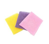 BESTYASH 3pezzi Spugna Esfoliante Per Schiena Africana Asciugamano Scrubber Per Strumento Doccia Panno Bagno Leggero e Portatile Per Rimozione Morta e Sporco