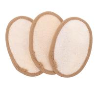 BESTYASH 3pezzi Spugne da Bagno in Luffa Dischetti Esfolianti per Corpo e Doccia per Pulizia Profonda e Quotidiana Stile Casuale