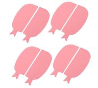 BESTYASH 4 Paia Cuscinetti in Silicone per Lifting Ciglia di Cuscinetti per Piegaciglia in Silicone Morbido Strumenti Separatore per Ciglia