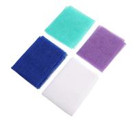 BESTYASH 4 Pezzi Body Scrub Cloth Esfoliante per Sauna e Doccia Rimuove Morta e Schiumogeno Adatto
