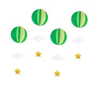 BESTYASH 4 pezzi Decorazioni Palloncini Addobbi Sospesi per Feste Nascite Matrimonio e Camera Decorazione e Versatile per Speciali