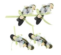 BESTYASH 4 Pezzi Large Hair Clips For Women Butterfly Duckbill Barrettes For Thick Hair Comfortable Non Damaging Hold Natural Style And Outdoor Activities