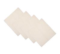 BESTYASH 4 Pezzi Tessuto Lino per Ricamo Punch Needle 26x26 Cm Tessuto Beige Pratico e Creativo per Progetto di Ricamo Fai da Te