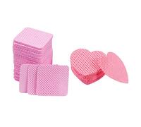 BESTYASH 400fogli Tamponi in Cellulosa Senza Pelucchi Per Rimozione Dischetti Struccanti Super Assorbenti Per Manicure Casa Confezione Con Comodi e Pratici