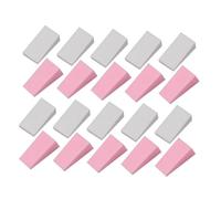 BESTYASH 48pezzi Spugnette per Trucco Mini Applicatori Trapezoidali in Spugna per Fondotinta e Primer e Rosa per Ciascuno Piumini da Cipria in Materiale di Delicati e Sicuri
