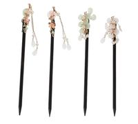 BESTYASH 4pezzi Bacchette Per Accessori Per Forcina Retro Per Chignon e Acconciature e Cheongsam Decorativo Design