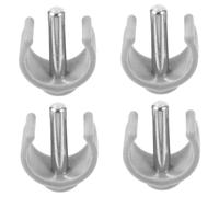 BESTYASH 4pezzi Clip Di Ricambio Per Bastoni Da Passeggio Fibbie Forma Di c Per Stampelle Da Deambulatore Clip Per Bastoni Pieghevoli Fibbie Di Bloccaggio Per Manici Di Stampelle e Deambula