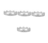 BESTYASH 4pezzi King Headdress Prop Decorativa Per Compleanno e Cosplay Accessorio Elegante Per Costume Da Re Adatta Tutte Le Teste Design Chic e Stabile