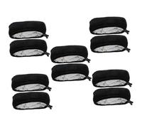 BESTYASH 5 Paia Manicotto della stampella dell'ascella pad della stampella Are ascelle comode schiuma sudore fossa cuscinetto ascellare compatto pad stampella Black