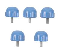 BESTYASH 5 Pezzi Accessori per aste portaflebo tappo a vite Accessorio di ricambio sostituzione del fissatore della maniglia supporto vite della maniglia di infusione AbS Blu